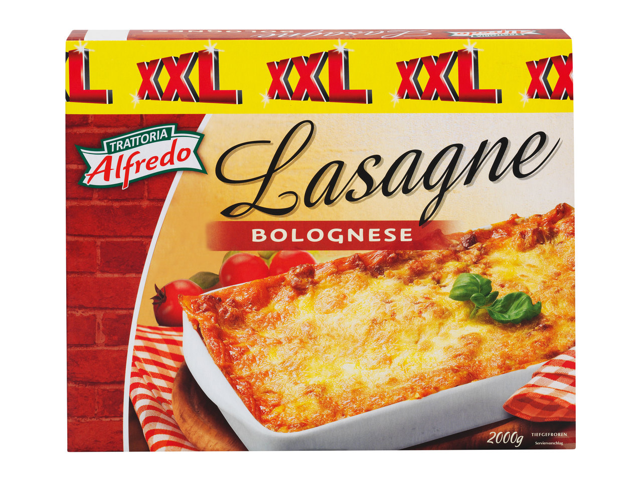 TRATTORIA ALFREDO Lasagne Bolognese XXL