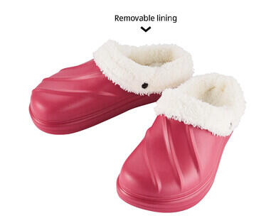 Adult's Sherpa-Lined Clogs