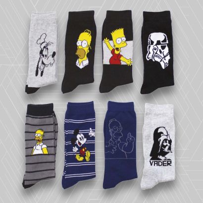 Chaussettes BD pour hommes