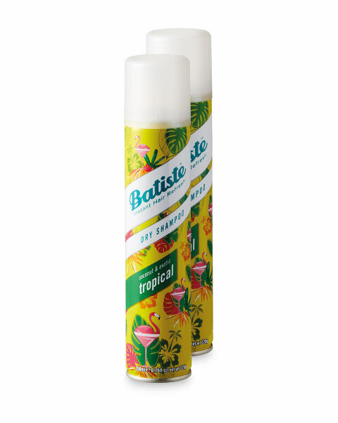 Batiste Tropical Dry Shampoo 2 Pack