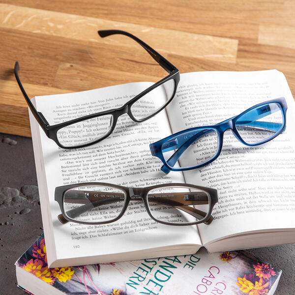 Fertig-Lesebrille 3er-Set