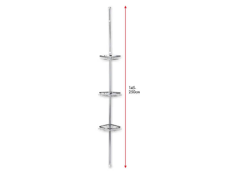 MIOMARE Extendable Bathroom Shelf