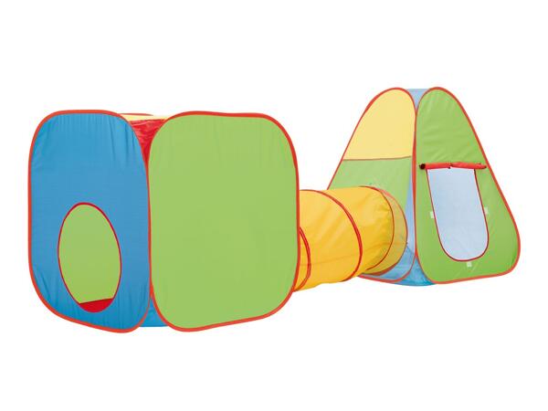 Playtive Play Tent with Tunnel - 3-Piece set