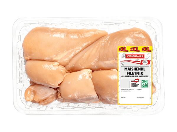 Frischer Maishendl Filetmix