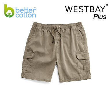 Men's Plus Cargo Shorts