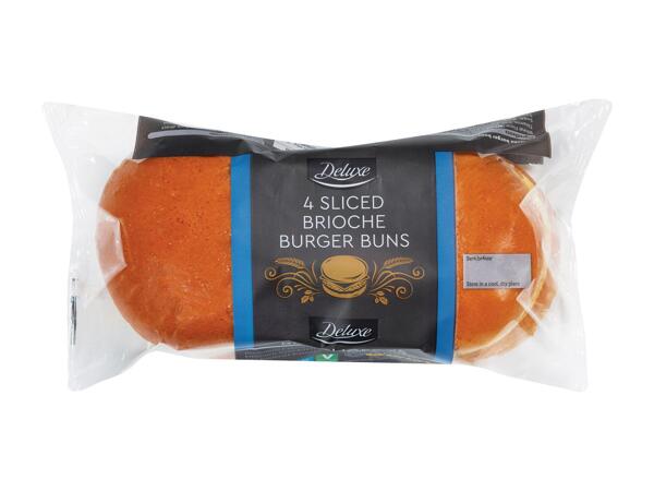 Deluxe Brioche Burger Buns Assorted