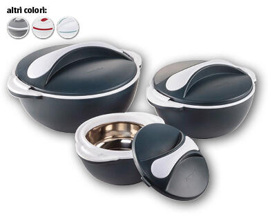 Ciotole termiche, 3 pezzi
