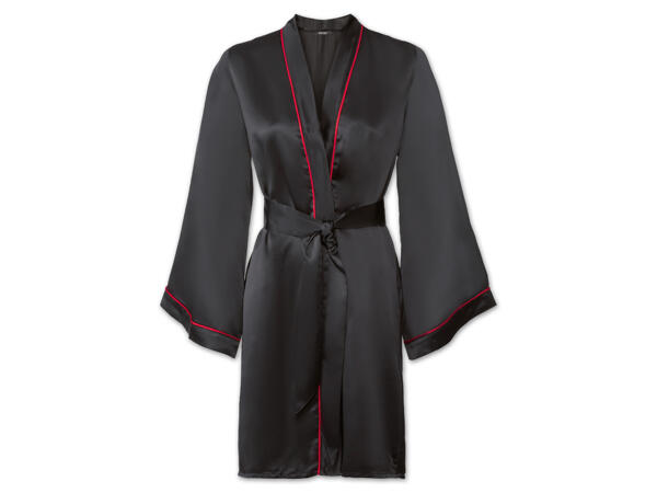 Damen Satin-Kimono