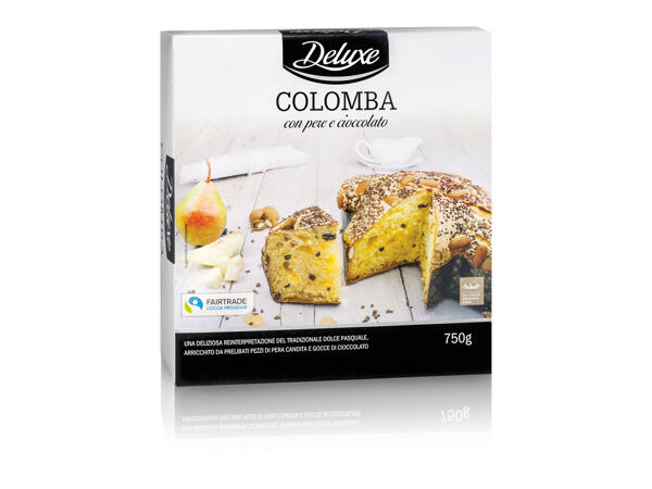 Colomba with Pears and Chocolate Chips