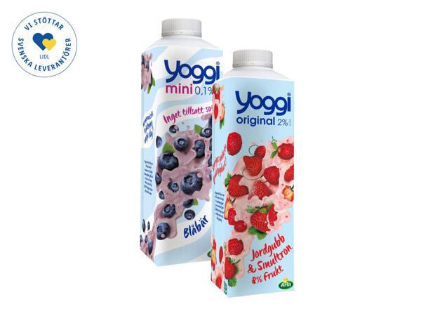 Yoggi yoghurt