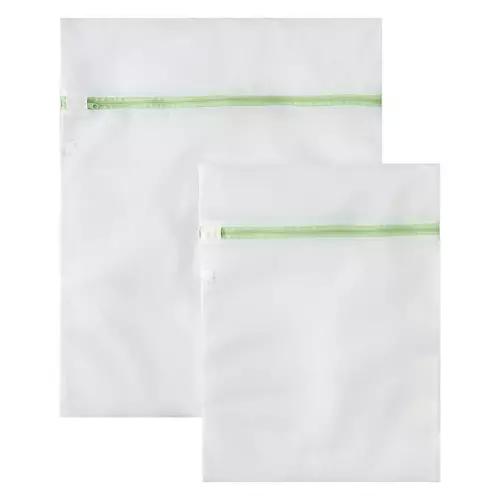 2 Piece Laundry Bags, Green