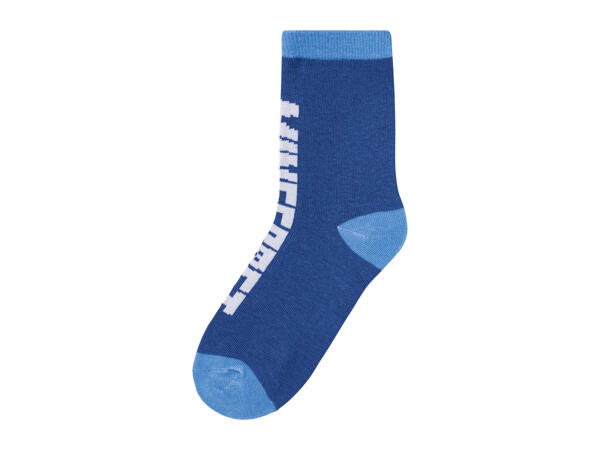 Kids' Minecraft Socks - 3 Pairs