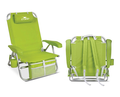 Crane Aluminum Backpack Chair or Backpack Lounger