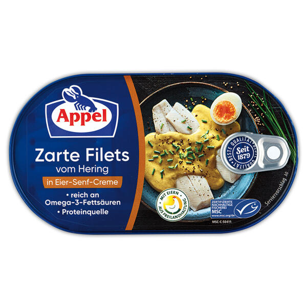 Zarte Filets vom Hering
