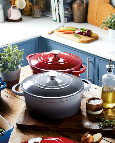 Cast Iron Casserole Dish With Lid