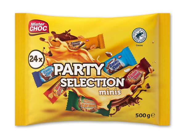 MISTER CHOC Minichokoladebarer