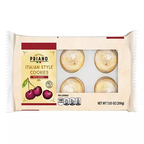 Cherry Italian Style Cookies, 7.05 oz