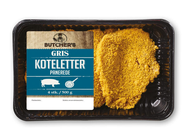 Cordon bleu eller panerede koteletter