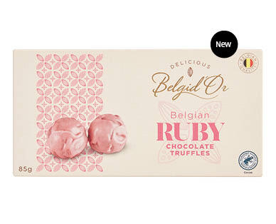 Belgid'Or Ruby Chocolate Truffles 85g