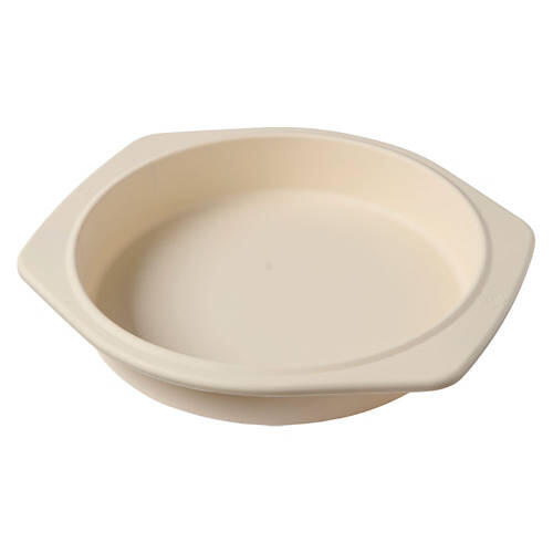 Silicone Bakeware - Round Pan, Cream