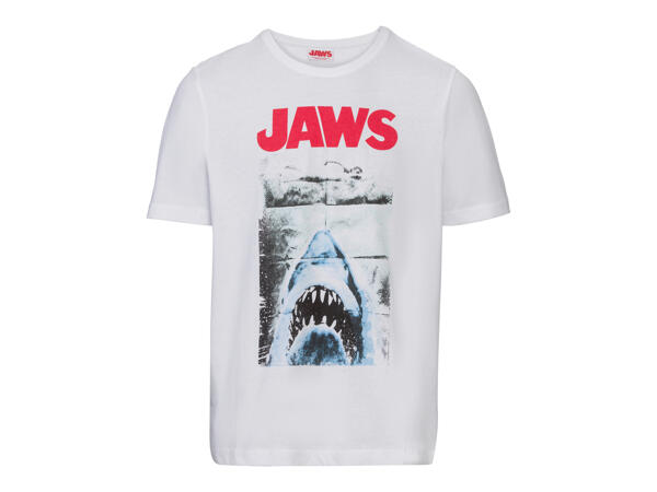 Men's Pyjama Top "Jaws, Jurassic World, Batman"