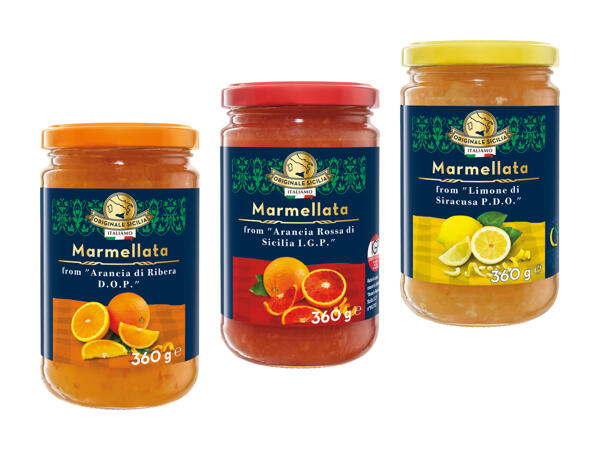 Marmelade aus Zitrusfrüchten