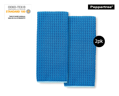 Waffle Microfibre Tea Towel 2 Pack