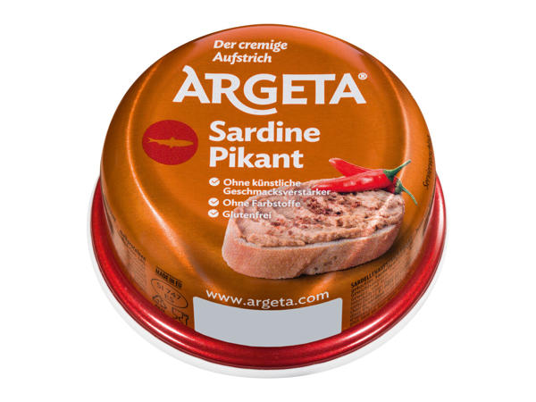ARGETA Hühner-/Thunfisch-Aufstrich, Sardinen oder Halal
