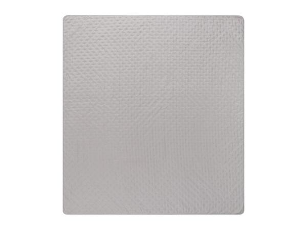 Livarno Home Light Grey Bedspread