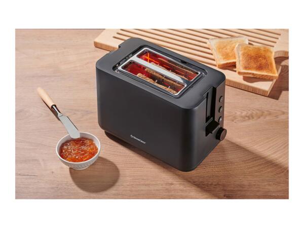 Black 2-Slice Toaster