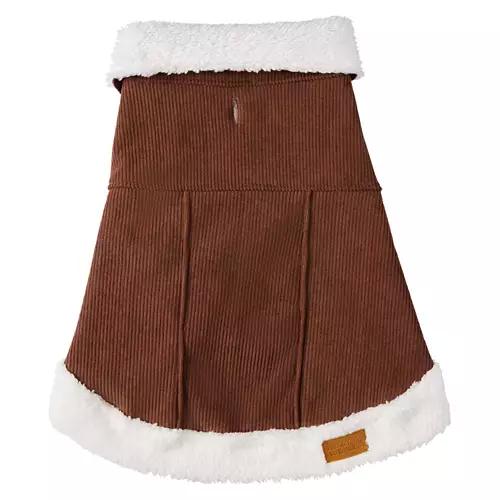 Pet Corduroy Vest - Brown, XL