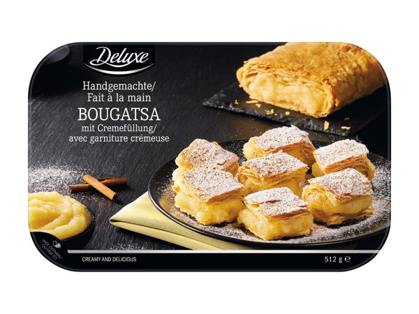Bougatsa con crema