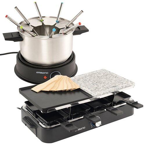 AMBIANO Gril à raclette et fondue