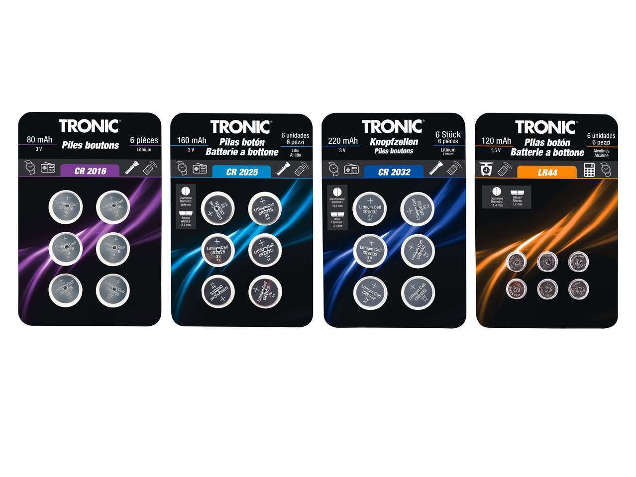 Knappceller, 6-pack1