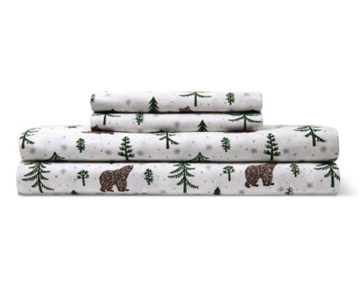 Huntington Home 
 Twin Flannel Sheet Set