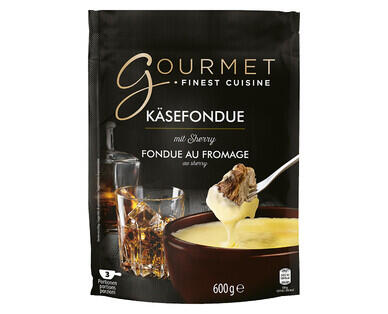 GOURMET 
 FONDUE FRAÎCHE AU SHERRY