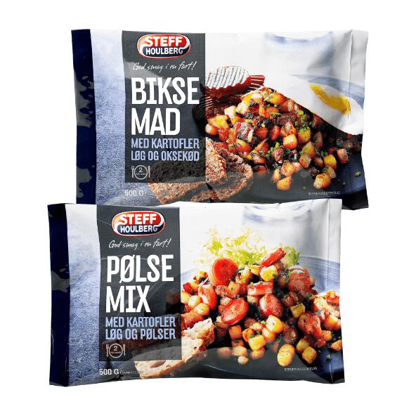 Biksemad eller pølsemix