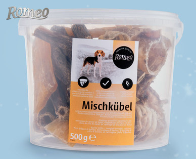 ROMEO Hundespezialitäten in Kübeln