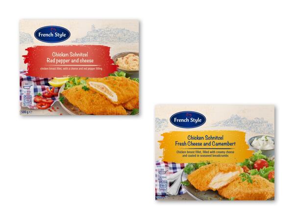 DUC DE COEUR Kyllingeschnitzel
