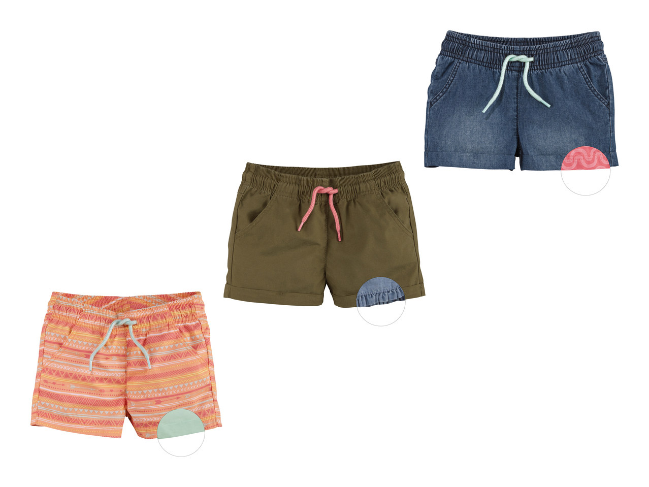 Shorts, lot de 21