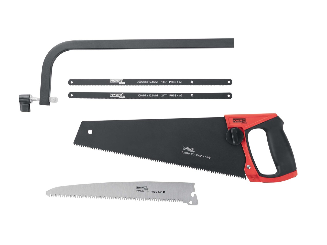 POWERFIX 3-in-1 Multi-Purpose Handsaw
