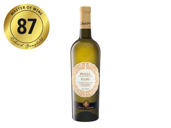 Puglia Fiano Appassite Wine