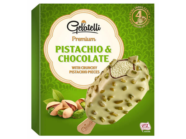 Glace avec sauce