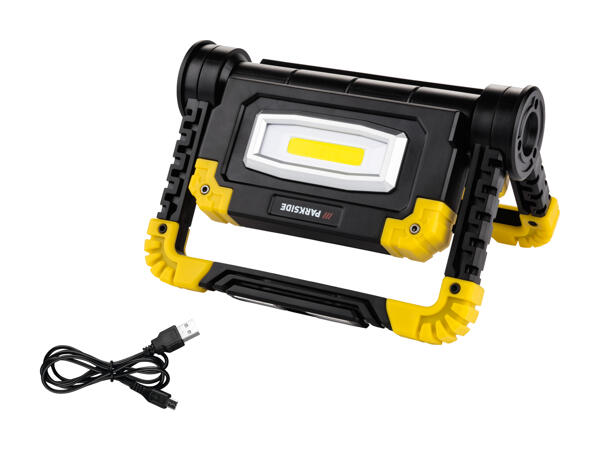 Lampada da lavoro LED con funzione powerbank
