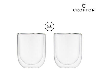 Double Wall Thermo Glasses 2pk