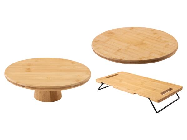 Serveringplatta av bambu