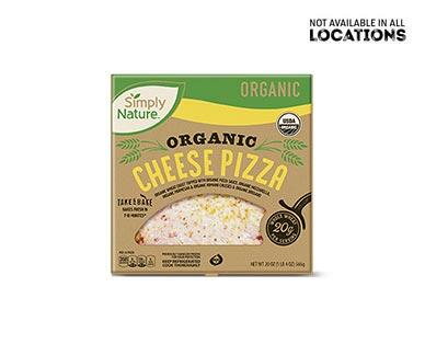Simply Nature 
 12" Cheese Deli Pizza on Organic Wheat Crust