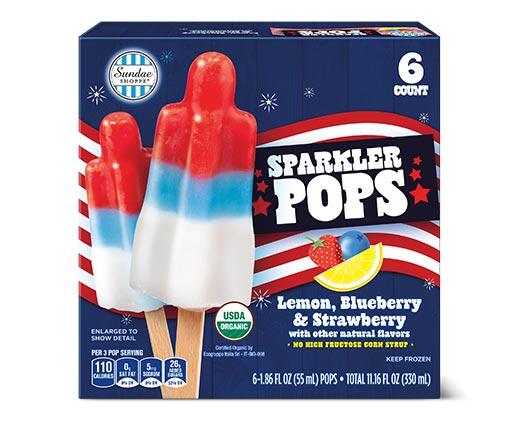 Sundae Shoppe Sparkler Pops