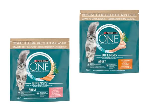 Nourriture sèche pour chats Purina One Adult