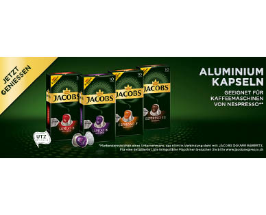 JACOBS Aluminium Kapseln